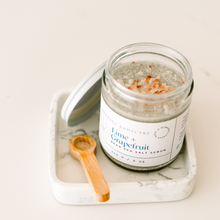 Load image into Gallery viewer, Lime + Grapefruit Dead Sea Salt Scrub