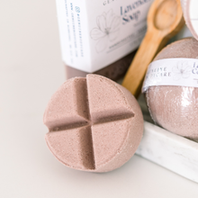 Load image into Gallery viewer, Mint + Black Lavender Shower Steamers (2 Pack)