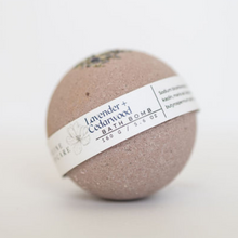 Load image into Gallery viewer, Lavender + Cedarwood Bath Bomb