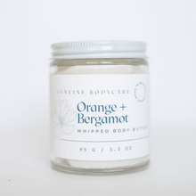 Load image into Gallery viewer, Orange + Bergamot Whipped Body Butter