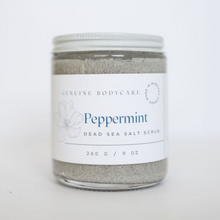 Load image into Gallery viewer, Peppermint Dead Sea Salt Scrub