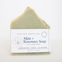 Load image into Gallery viewer, Mint + Rosemary Soap Bar