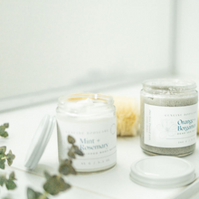 Load image into Gallery viewer, Mint + Rosemary Whipped Body Butter