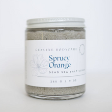 Load image into Gallery viewer, Sprucy Orange Dead Sea Salt Scrub