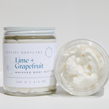 Load image into Gallery viewer, Lime + Grapefruit Whipped Body Butter