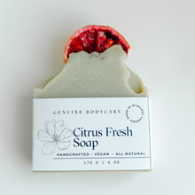 Load image into Gallery viewer, Citrus Fresh Soap Bar
