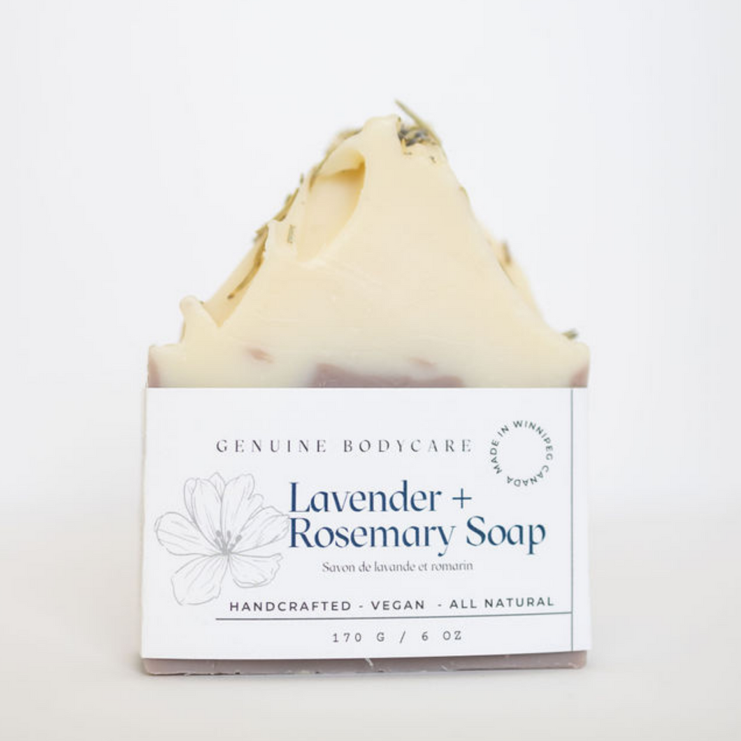 Lavender + Rosemary Soap Bar