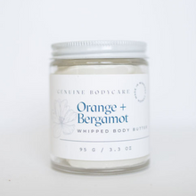 Load image into Gallery viewer, Orange + Bergamot Whipped Body Butter
