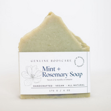 Load image into Gallery viewer, Mint + Rosemary Soap Bar
