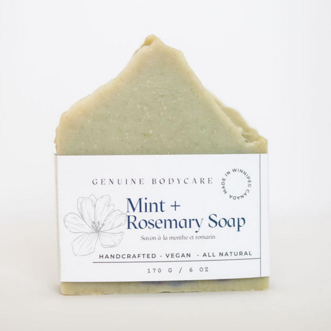 Mint + Rosemary Soap Bar
