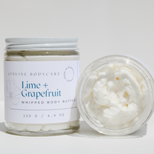 Load image into Gallery viewer, Lime + Grapefruit Whipped Body Butter
