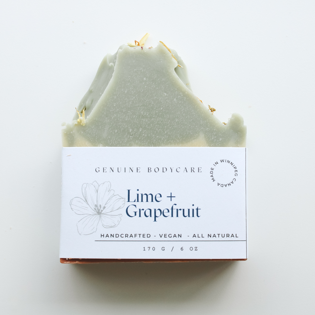 Lime + Grapefruit Soap Bar